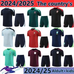 24/25 Brasil Brasil Tracksuit Soccer Jerseys G.Jesus Coutinho 2024 2025 Inglaterra Camiseta de Futbol Richarlison Portugal Futebol camisa