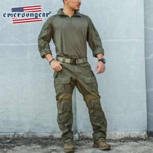 Брюки Emersongear Tactical G3 боевые рубашки брюки униформа модернизированная версия Mens BDU обучение одежды костюмы охота на спорт RG