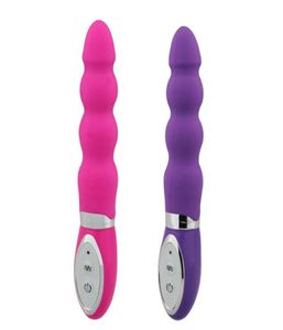 Вибратор фаллоимитации для женщин Водонепроницаемый силиконовый G Spot Magic Wand Vibrador Erotic Sex Toys Anal Beads Vaginal Masturbator Machine233M3098268