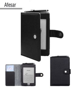 Kindle Touch için Deri Kapak 2012 Eski Model D01200 Kitap Flip Folio Case Mıknatıs Kapağı Kindle Touch 2011 D01200 Ebook Reader4584441