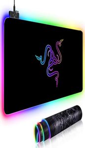 Büyük RGB Mouse Pad XXL Oyun Mousepad Led Mause Pad Gamer Copy Razer Mouse Halı Büyük Klavye Mouse Pad Mat Arka aydınlatmalı Hediye 8790449