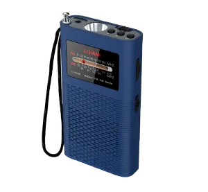 Oyuncular Taşınabilir Radyo AM/FM/MP3 Çalar Flasga 2200mAh Pil Çalışan, Uzun Anten En İyi Resepsiyon, En Uzun Kalıcı Transistör