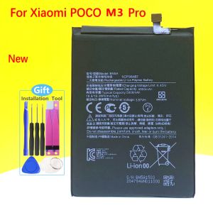 Swevers New Bn5a Батарея для Xiaomi Poco M3 Pro Smartphone/Smart Mobile Phone +Tracking Number