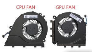 Soğutma CPU GPU HP Q174 Omen için Soğutma Fanı 17W206TX 17W205TX Dizüstü Bilgisayar Fan 910441001 G38CPU NFB89B05H G38GPU NFB84B05H FSFA15m