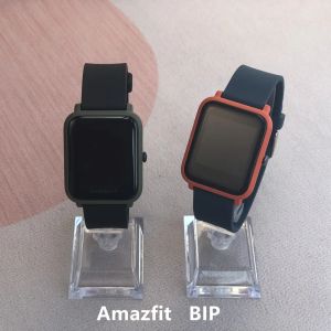 Часы на выставке Amarefit Bip Bluetooth Smart Watch Builtin GPS Sport Watch частота сердечного ритма IP68.