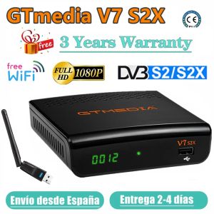 Finder 1080p GTMedia V7 S2X DVBS2/S2X USB WiFI ile Uydu Alıcısı Ücretsiz FTA Dijital Reseptör Yükseltme GTMedia V7S HD GTMedia V7S2X