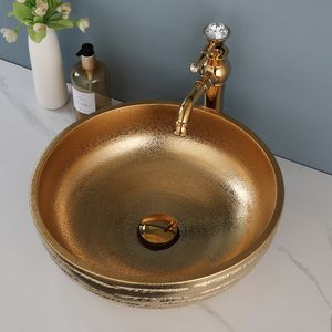 Torayvino Gold Cround Want Ceramic Dopator Set Set Bath Mixer Washbasin сосуд раковина 360 поворотные смесители с водным дренажным комбинированным комплектом