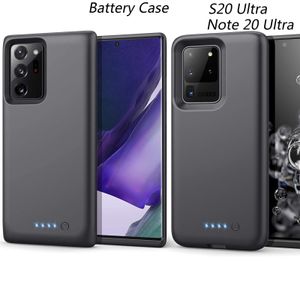 Galaxy Note20 Ultra S20 Ultra Pil Şarj Cihazı Kılıfları Taşınabilir Şarj Kapağı Pil Paketi Güç Bankası için 8500mAh Güç Kılıfı