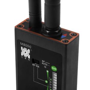 Sistemler Profesyonel RF Sinyal Dedektörü GSM Audio Bulucu GPS Tarama Antispy Hata Güçlü Mıknatıs Bulucu M8000