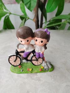 Декоративные фигурки мультипликационная смола велосипедная пара