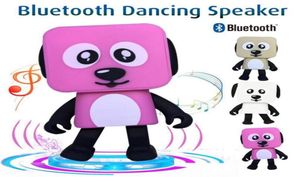 Smart Dancing Dog Speakers Mini Cartoon Bluetooth Dance Robot Dog Speaker прекрасно для детей подарок 7518411