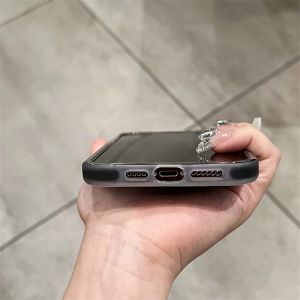 Прозрачный желе-силиконовый чехол для iPhone 13 14 15 14pro 15pro 14pro Max Max Clear Shock-Ryper Phone Cope