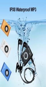 IPX8 Водонепроницаемый MP3 -плеер плавание Diving Surfing 8GB 4GB Sports Music Player с FM Clip Walkman MP3Player2053866