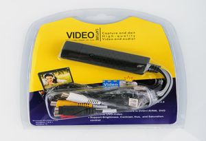 USB2.0 DVR Cards VHS DVD -преобразователь преобразовать аналоговое видео в цифровой формат o Запись качественная карта Качество ПК Адаптер 3899061