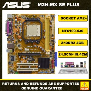 Материнские платы AM2+ ASUS M2NMX SE Plus Материнская плата DDR2 Материнская плата AM2+ 4GB PCIE 16X SATA II USB 2.0 UATX для Athlon 64 3500+ ЦП