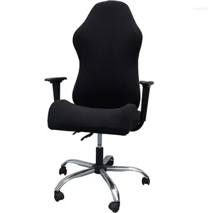 Крышка стулья эластичная игровая обложка Spandex Internet Cafe Office Office Home Furniture Защитник вращающийся кресло