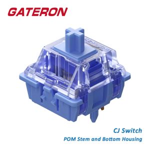 Aksesuarlar Gateron CJ Switch Chin Joy Pom STEM VE GÜNLÜK 5 Pin Lineer Özelleştirilmiş Sıcak Takas DIY Mekanik Klavye