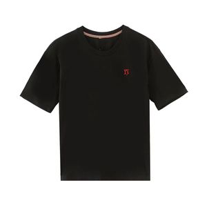 Lüks T Shirt Tasarımcı Man Tshirts Nakış Mektupları Şortlar Tees Tees Yuvarlak Boyun Yaz Nefes Alabilir Üstler Kıyafet Gömlek Klasik Tasarım Boyutu M-4XL