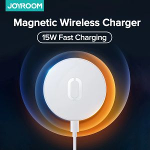 Чарджерс Joyroom Беспроводное зарядное устройство для iPhone 13 12 Pro Max Magnetic Charger Быстрая зарядка для Huawei Xiaomi Samsung Charger Wireless Qi