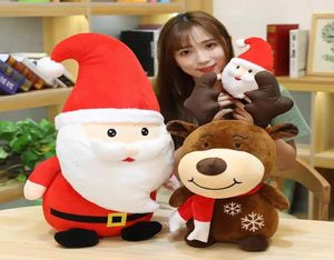 PLUSHS Toy Papai Noel Plexh Elk Christmas Decoration Children Gift Dolls Mini Cute Decorações de Natal Doll Children039s Toys Deco4233518