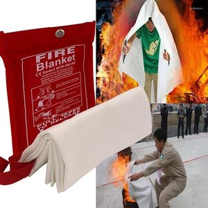 Battaniyeler Ateş Battaniyesi Fiberglas Acil Durum Alev Geciktirici Hayatta Kalma Güvenliği Kapağı