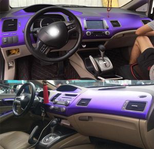 Для Honda Civic 2005-2011 самостоятельные наклейки на автомобильные наклейки 3D 5D Carbon Fiber Car Stickers и наклейки на автомобильные аксессуары