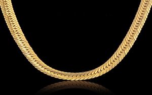 whole Vintage Long Gold Chain For Men Hip Hop Chain Necklace 8MM Gold Color Thick Curb Necklaces Men039s Jewelry Colar Coll5198377