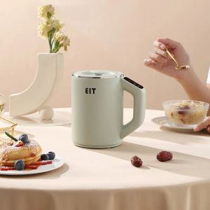 Чайники 800 мл мини -электрический чайник Многофункциональный оздоровительный горшок с интеллектуальной чайной