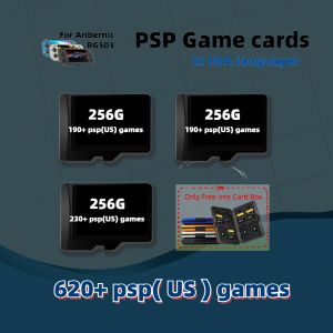 PSP Game TF Card для Anbernic RG503 Language USA Europe Japan France Германия Италия Корея Испания Китай 3200+ Классик RG405M