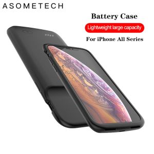 Корпус аккумулятора для складки для батареи iPhone Power Bank Portable Actermage Case Case для iPhone 11 Pro Max XS XS 6 6S 7 8 плюс 5 5S SE