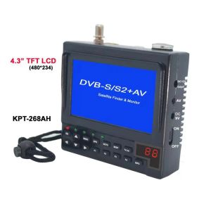 Finder Kpt268ah DVBS2 Satfinder Full HD Digital Satellite TV Receptor de TV Finder Meter MPEG4 Modulador DVBS SAT Finder VS V8 Finder