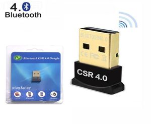 CSR 40 Bluetooth -адаптеры USB -ключа приемника ПК ноутбук компьютер o Беспроводная трансивер Поддерживает многопоточки Multi Devices6892436