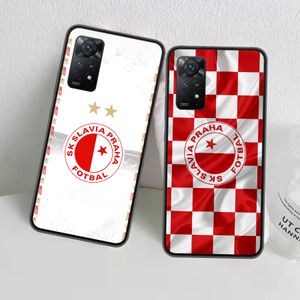 SK Slavia Praha Чешская республика для телефона для Xiaomi Redmi Note 12 Plus 12S 11 11t Pro 5g 11e 11s 4g 10 10S 9 9S 9t 8 8t 7 6 5 C