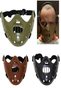 Hannibal Maskeler Korku Hannibal Korkunç Reçine Lecter Masquerade Cosplay Partisi Cadılar Bayramı Maskesi Kuzuların Sessizliği 3 Renk Q08065659689