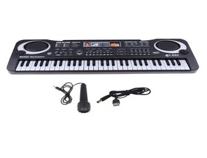 61 Keys Digital Music Электронная клавишная доска электрическая пианино детские детские подарки школа обучение музыкальной комплект 3739066