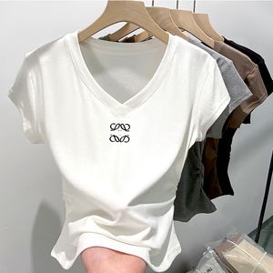 Дизайнерская футболка женская футболка для футболки летняя женская рубашка девочка футболка женская одежда топ-топы хлопковая тонкая футболка женская крышка с короткими рукавами