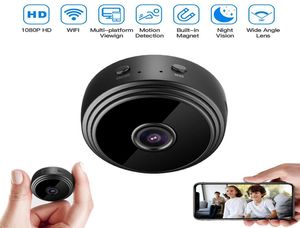 Mini Wi -Fi IP Camera 1080p HD Night Vision Обнаружение движения для домашнего автомобиля в помещении на открытом воздухе Camerailance Camera3567279