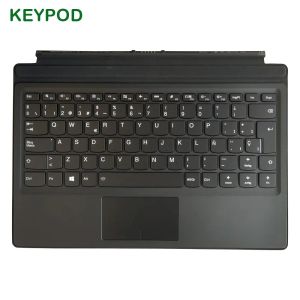 Klavyeler Lenovo Miix için Yeni İspanya 51012isk Arka Işık Black Folio Tablet Klavye