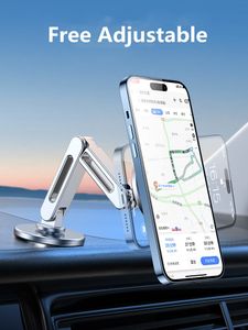 Manyetik Araba Telefon Tutucu Stand Magnet Araba Montajı GPS Akıllı Telefon Mobil Desteği MacSafe İPhone Samsung Xiaomi