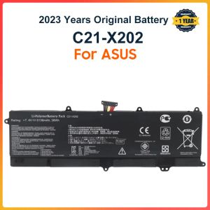 Батареи C21x202 Батарея для ноутбука для Asus vivobook S200 S200E X201 X201E X202 X202E S200ECT209H S200ECT182H S200ECT1 5136MAH
