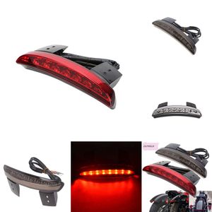 Новые велосипедные светильники задний крыло красный светодиодный тормоз