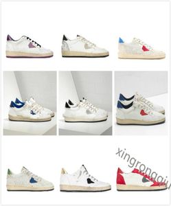 İtalya Deluxe Marka Ball Star Sporeyers Klasik Beyaz Yıldız Doold Dirty Shoe Tasarımcı Erkek Kadın Ayakkabı B Sneaker039039GO9151560