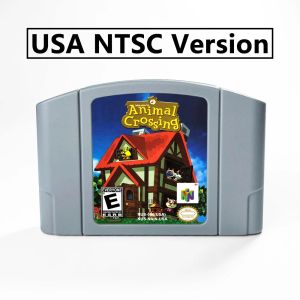 Aksesuarlar Hayvan Geçişi 64 Bit Oyun Kartuşu ABD Sürüm N64 için NTSC Biçimi