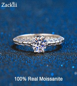 Anel de noivado real 14K White Gold Plated Ring Promise Promise Rings Banda de casamento Jóias finas para mulheres incluem Box 2208138164244