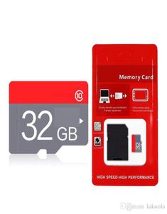 Новый Arrvial 256GB 32GB 16GB 64GB 128GB класса 10 Card Card Memory Card DHL 12 -месячная гарантия 1 -дневная диспетчерская Red Generi8031238