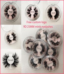 Новые 9D Ограники ночной норки для макияжа для глаз Mink False Lashes мягкие натуральные густые поддельные ресницы 25 мм для ресниц Экспенсии Красота Инструменты 16 Styl3703981