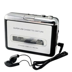 Игроки мини -USB USB -кассетная лента в MP3 -конвертер захват аудио музыкальный плеера портативный плеек ПК ПК с помощью USB -кассетного рекордера