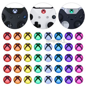 Çıkartmalar Extremate Özel Ev Kılavuzu Düğmesi Xbox Serisi X/S Xbox One S/Xbox One Xbox One Elite Denetleyici 40 PCS