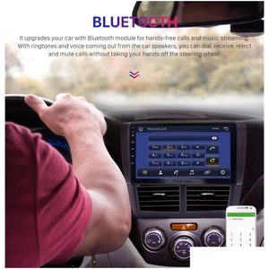 CAR DVD DVD-плеер Android 10.0 CAR RADIO MTIMEDIA GPS для Subaru Forester 3 SH 2007-2013 Головой блок 4G Drop Delive Automobiles Motor Dho9a