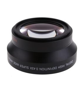 67mm 043x Süper Balık gözü geniş açılı lensmacro lens 67mm kanon 5d 6d 7d nikon Sony Tüm DSLR kamera lens6481400